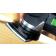 Triangular Sanding Head - Equal angle corners provide access to tight spots and give you full use of all three abrasive corners.