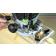 Quad Center Line Marks - As with all Festool routers, the OF 1400 EQ has a center line indention on each side of the base. This visual reference point allows you to align the center of the bit with the cut line. 