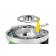 Self-Centering Template Guide Socket - The OF 2200 features a self-centering, magnetic, keyed socket for accepting template guides. Template guides click into place and are held securely under the router base after it is replaced. 