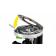 Tool-Less Hinged Base System - No tools needed! Use the spring loaded release lever to remove the hinged bases from the OF 2200. 